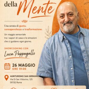 Evento: I Sapori della Mente 26 maggio 2026